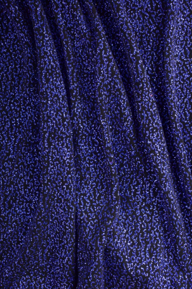 Maglia Lurex 13-1005  Nero/Royal Blue