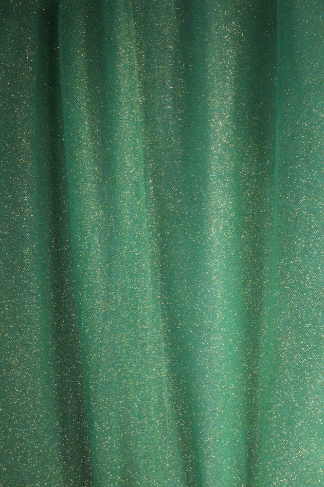 Tulle Glitterato Verde